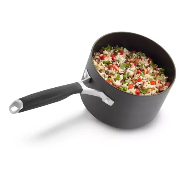 Select by Calphalon 2.5qt Hard-Anodized Non-Stick Saucepan with Cover