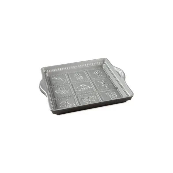 Nordic Ware Cast Aluminum English Shortbread Pan