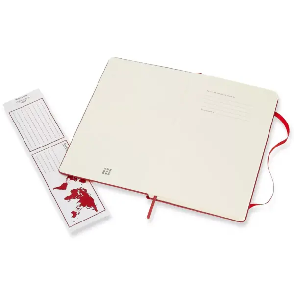 Moleskine Large, Dotted, Red Scarlet, Hard Cover 715420