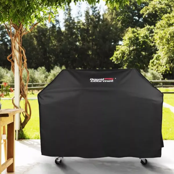 Royal Gourmet 47" Grill Cover Oxford Waterproof Heavy Duty CR4701 - Black