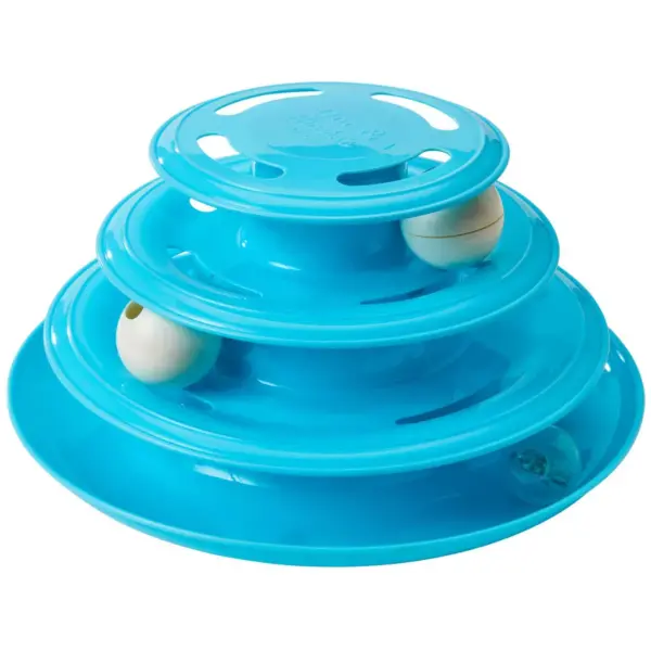 Doc & Phoebe's Cat Co. Forever Fun Treat Ball Track Cat Toy