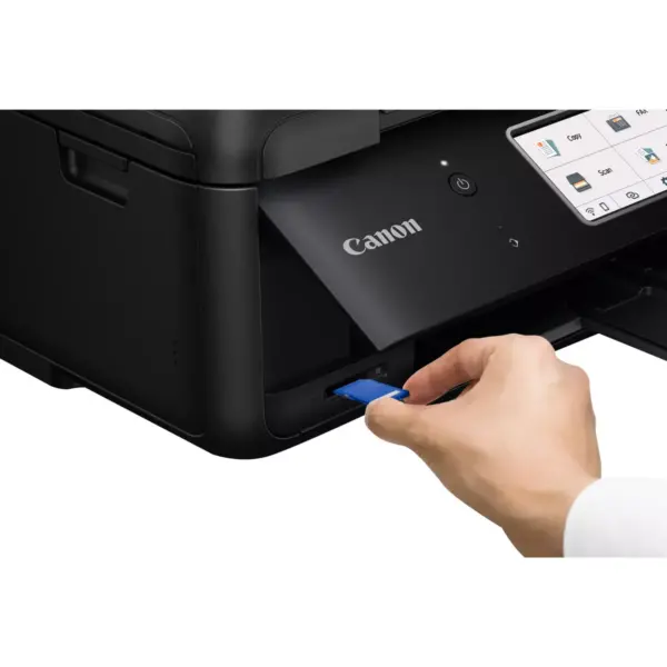 Canon PIXMA TR8620 All-In-One Printer For Home Office with Copier, Scanner, Fax, Photo and Document Printing and Mobile Printing - Black