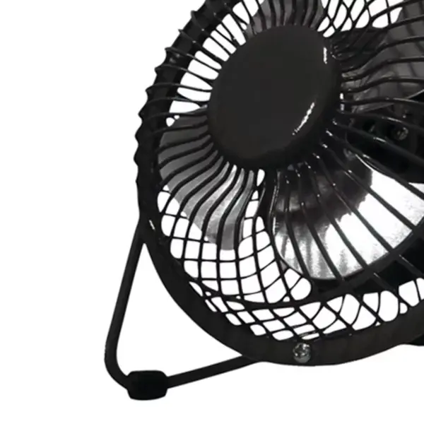 Optimus 4in Personal Metal Fan in Black