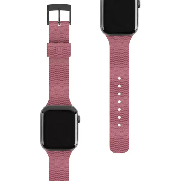 (U) by UAG Apple Watch 42/44mm (Series 6/5/4 & Watch SE) DOT Silicone Band - Dusty Rose