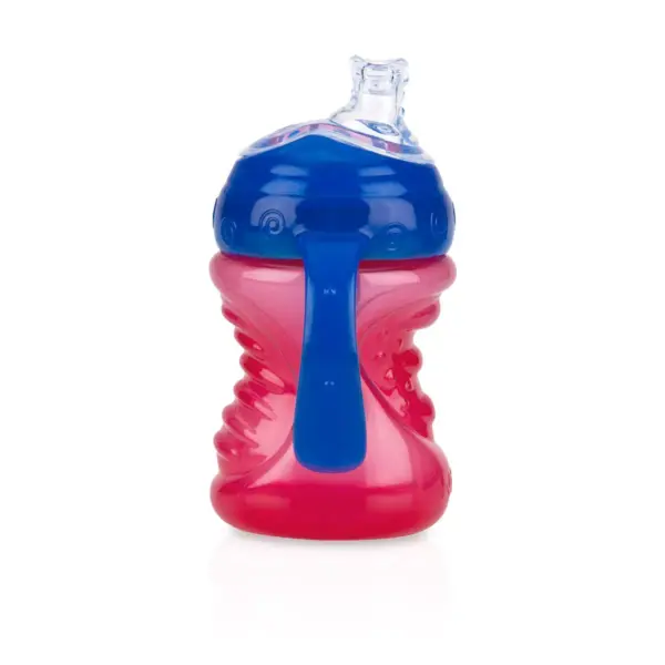 Nuby Bin Cup Super Spout Trainer- 8oz - Colors May Vary