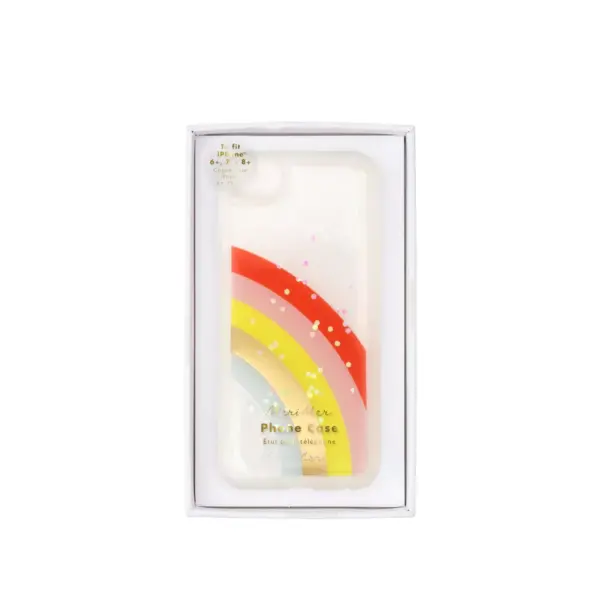 Meri Meri - Rainbow Flexible Phone Case (to fit iPhone 6+ 7+ & 8+) - Electronics Cases - 1ct