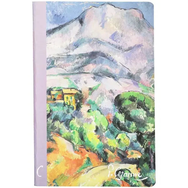 The Gifted Stationary 6-Pack A5 Impressionists Travel Pocket Softcover Journal Lined Notebook, 8.25"x5.5"