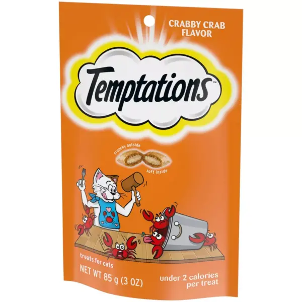 Temptations Crabby Crab Cat Treats - 3oz