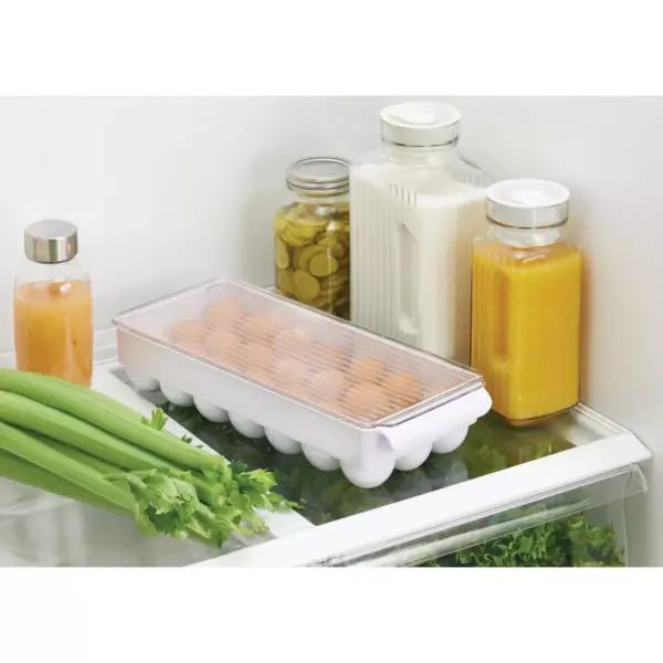 iDESIGN Fridge Binz Egg Holder Large Clear