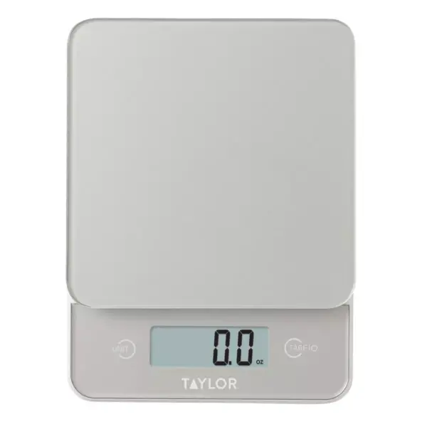 Taylor Digital 11lb Glass Top Food Scale - Silver