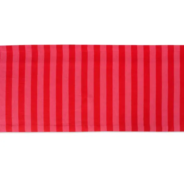 72"x14" In Love Embellished Table Runner Red - Design Imports