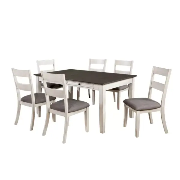 7pc Acker Dining Set Gray - HOMES: Inside + Out