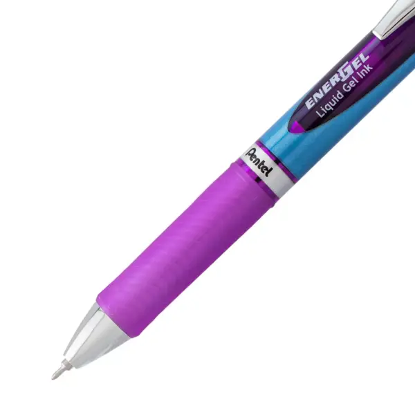 Pentel Energel 2ct Purple Retractable Gel Ink Pen