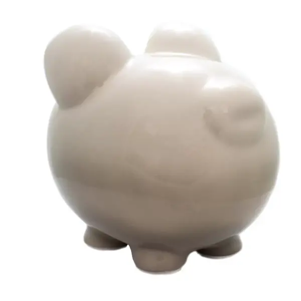 Bank 7.75" Gray Ombre Piggy Bank Money Save Baby  -  Decorative Banks