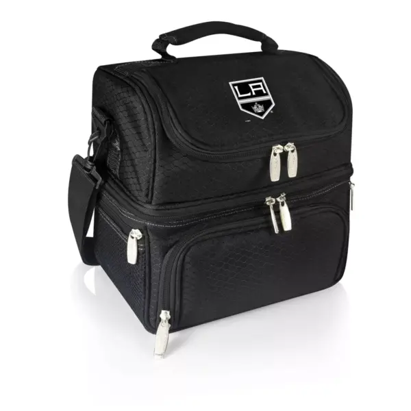 NHL Los Angeles Kings Pranzo Dual Compartment Lunch Bag - Black