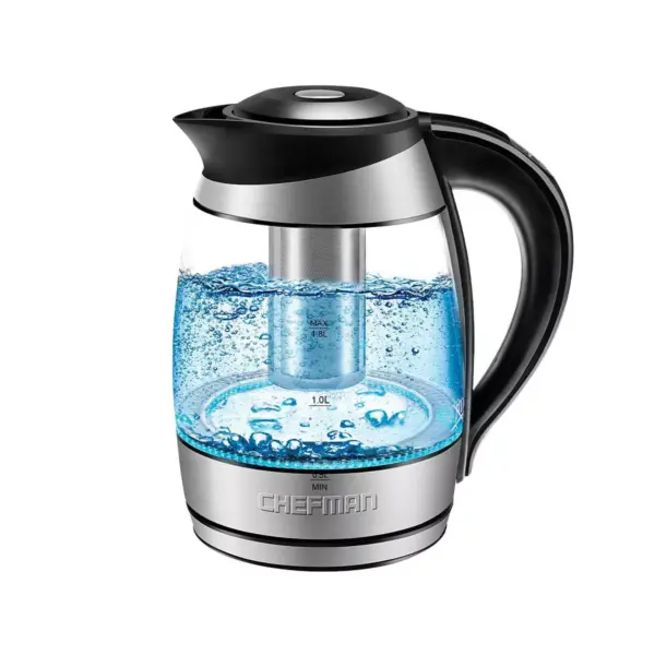 Chefman 1.8L Color-Changing Glass Electric Kettle - RJ11-17-CTI