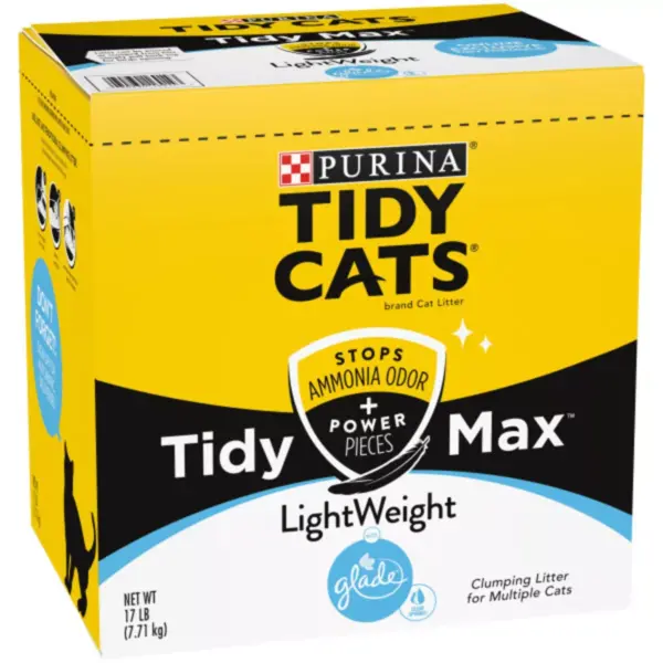 Tidy Cats Max Glade Clear Spring Lightweight - 17lb