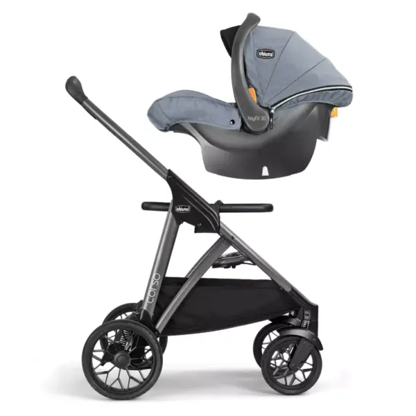 Chicco Corso Modular Quick-Fold Stroller - Black