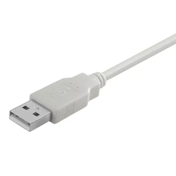 INSTEN USB 2.0 Type A to A Cable M / M, 6 FT / 1.8 M, White