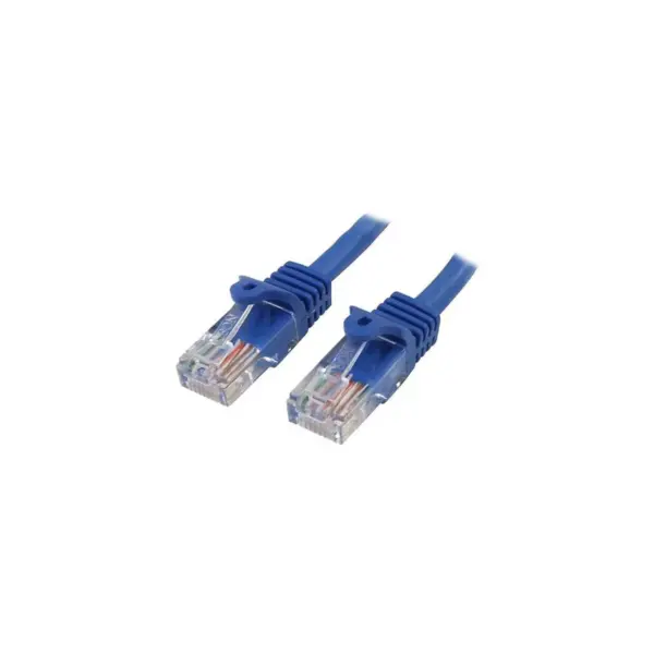 StarTech RJ45PATCH50 50ft Cat5e Blue Snagless RJ45 UTP Patch Cable