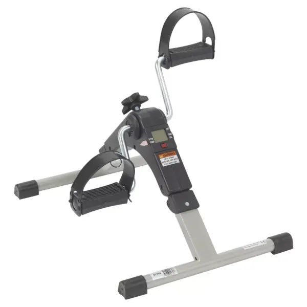 Drive Medical Folding Exercise Peddler with Electronic Display, Black