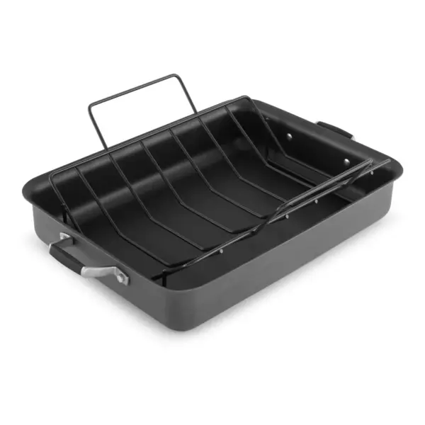 Select by Calphalon 16" Hard-Anodized Non-Stick Roaster with Rack