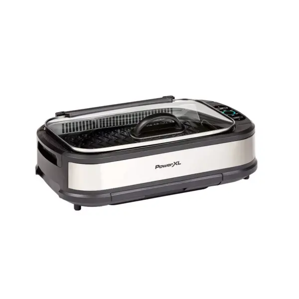 PowerXL Smokeless Grill Pro - Silver