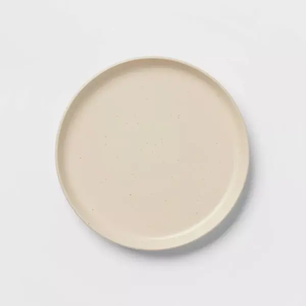 8.5" Stoneware Tilley Salad Plate White - Project 62™