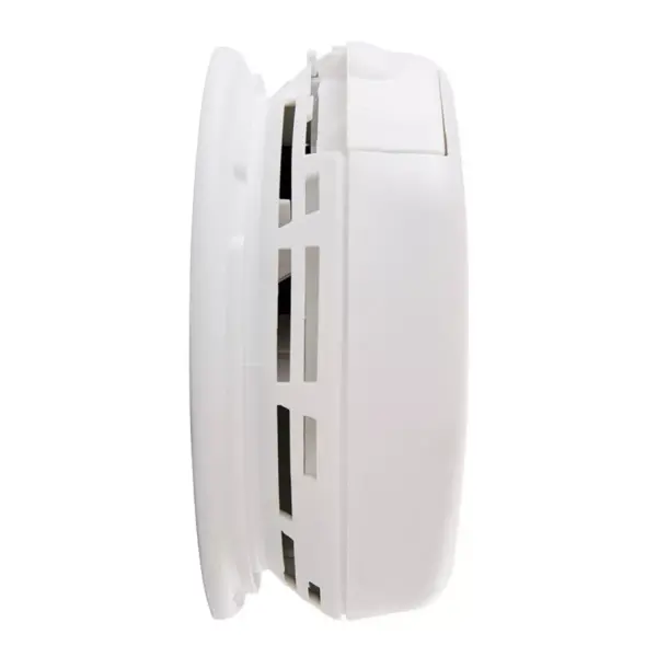 First Alert Battery Operated Interconnected Wireless Smoke Alarm with Voice Location Dectector White