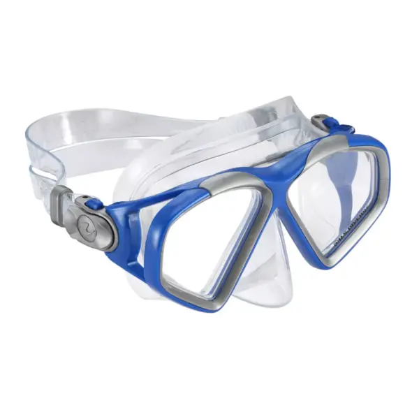 U.S. Divers Adult Cozumel TX Island Dry Snorkeling Combo Set with Adjustable Mask, Snorkel, and Large/XL Fins (Men's 9-13/Women's 10-14), Blue