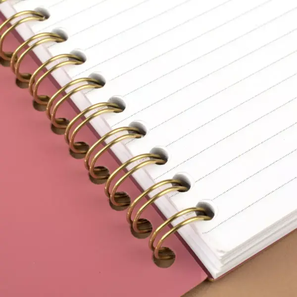 80 sheet 1 Subject Spiral Notebook Work Style Large Dark Pink - Cambridge