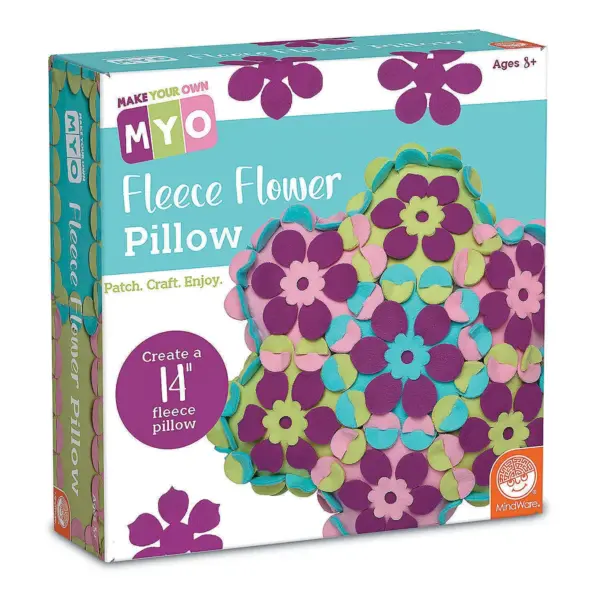 MindWare Fleece Flower Crafts: Set Of 3  - Creative Activities