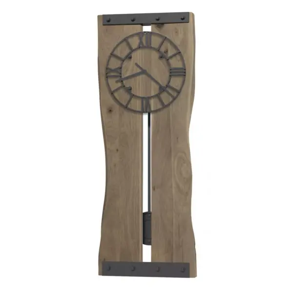 Howard Miller 620506 Howard Miller Zeno Wall Clock 620506 Natural Gray