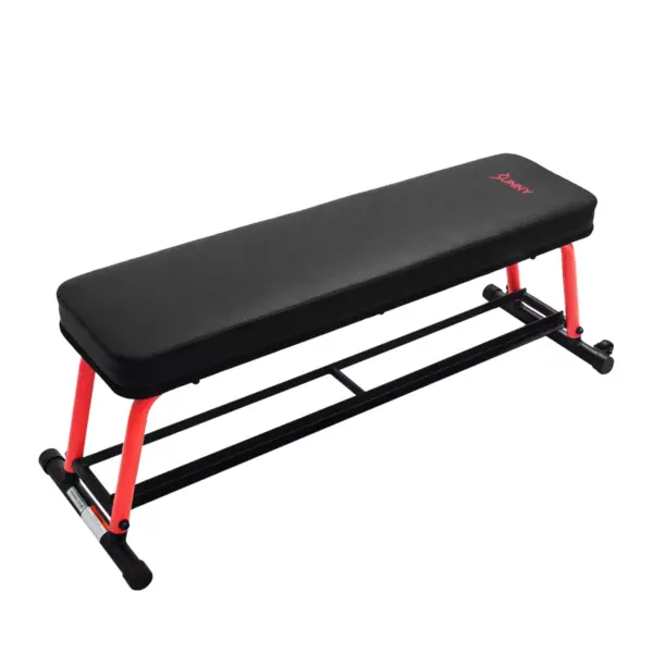 Sunny Health & Fitness Power Zone Strength Flat Bench