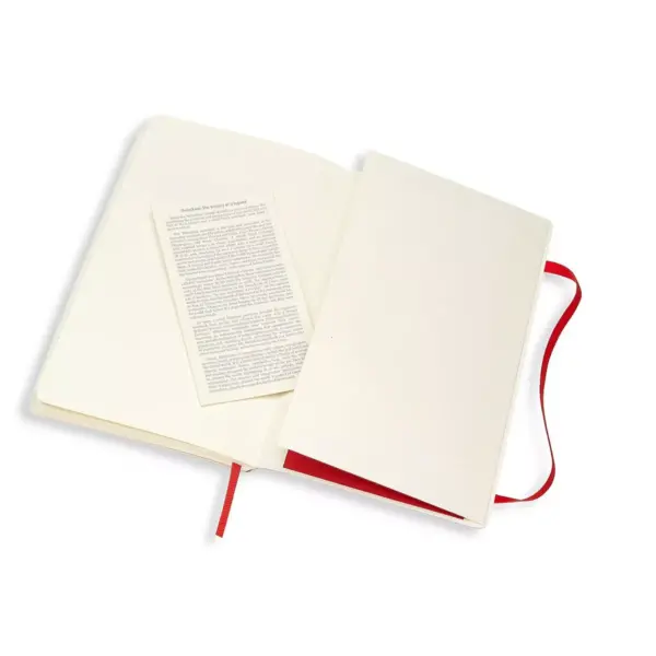 Moleskine Large Soft Cover, Dotted, Scarlet Red 854665XX