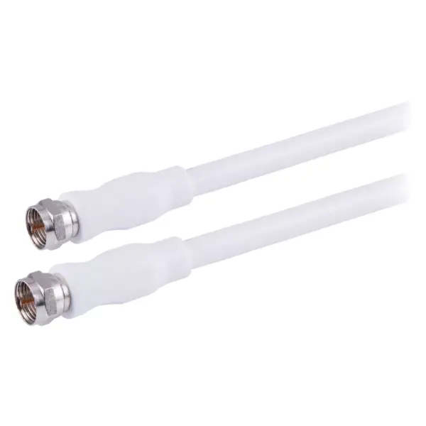 Philips 50' RG6 Coax Cable - White