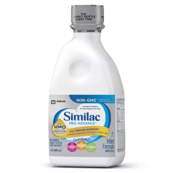 Similac Pro-Advance Non-GMO Infant Formula with Iron Ready-to-Feed - 32 fl oz