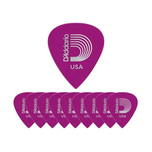 D'Addario Planet Waves Duralin Precision Heavy Guitar Picks 10 Pack