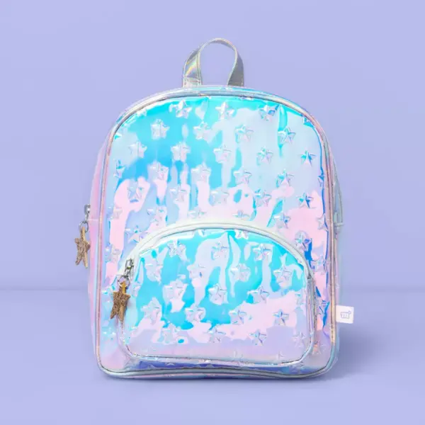 Girls' Star Puff Metallic Mini Backpack - More Than Magic™