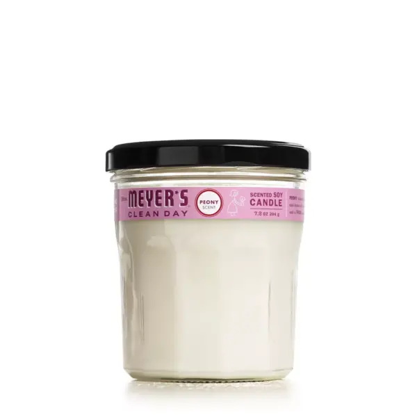 Mrs. Meyer's Peony Large Jar Candle - 7.2oz