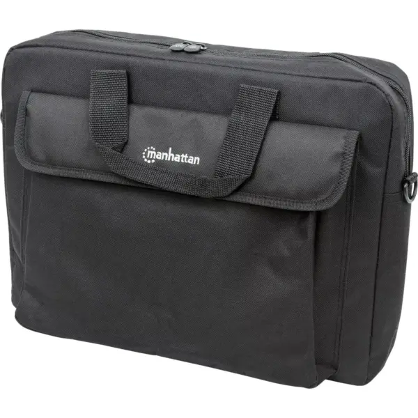 Manhattan London 15.6" Laptop Briefcase - Top-load, Fits most widescreens up to 15.6"