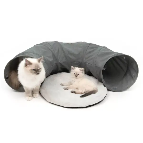 Catit Vesper Tunnel Cat Toy - Gray