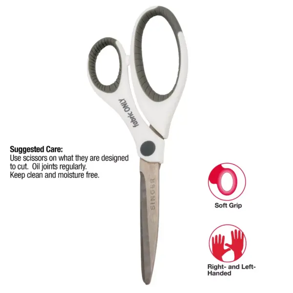 Singer Sewing Scissors 8.5"-W/Comfort Grip