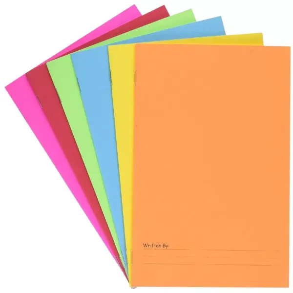 Hygloss My Storybook, 24 Pages, 5-1/2 x 8-1/2 Inches, Assorted Colors, set of 6