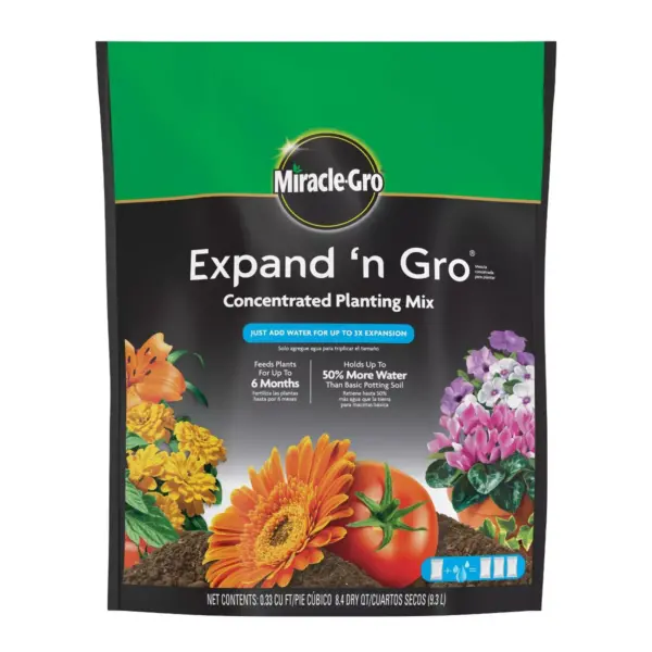 Miracle-Gro Expand 'n Gro Concentrated Potting Mix - 8.4qt