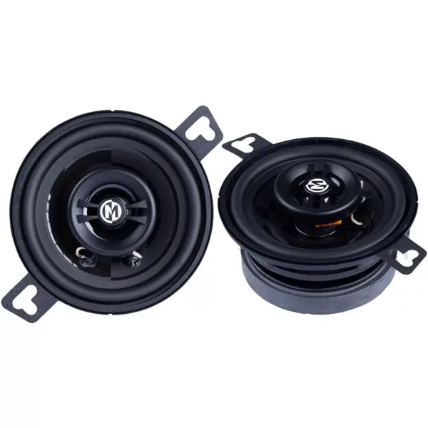 Memphis Audio 4 x PRX3 Power Reference Series 3-inch 15 watt Car Audio Coaxial Speaker System, Black (4 Pack)