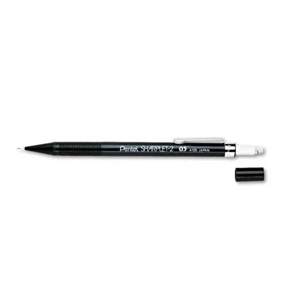 Pentel Sharplet-2 Mechanical Pencil 0.5 mm Black Barrel A125A