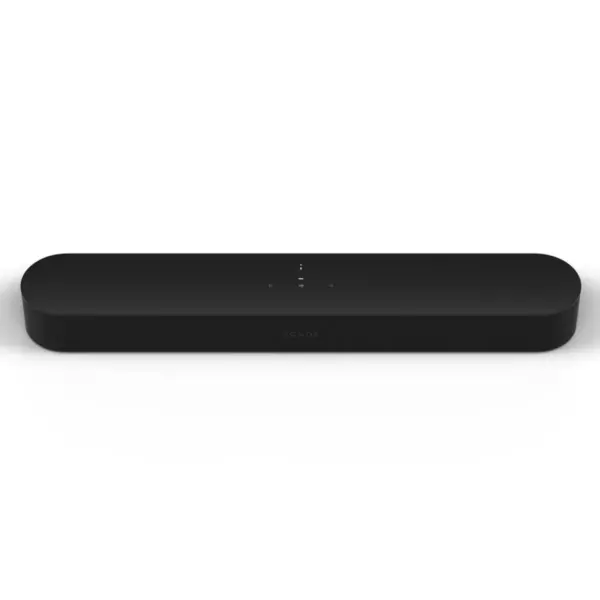 Sonos Beam Compact Smart Sound Bar with Flexson TV Mount Attachment (Black)