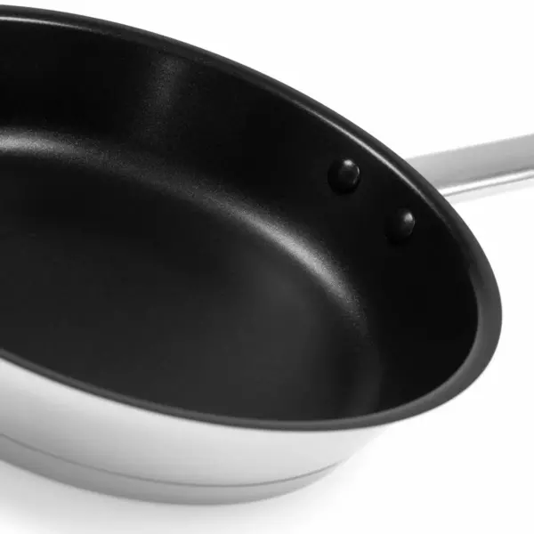 BergHOFF Essentials 9.5" 18/10 Non-Stick SS Fry Pan 1.9 Qt  - Manhattan