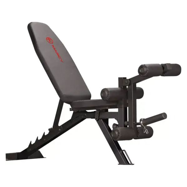 Marcy Deluxe Utility Weight Bench - Red/Black